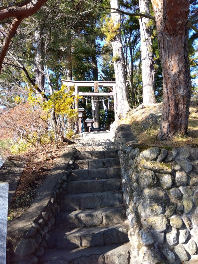 恵比寿社への階段