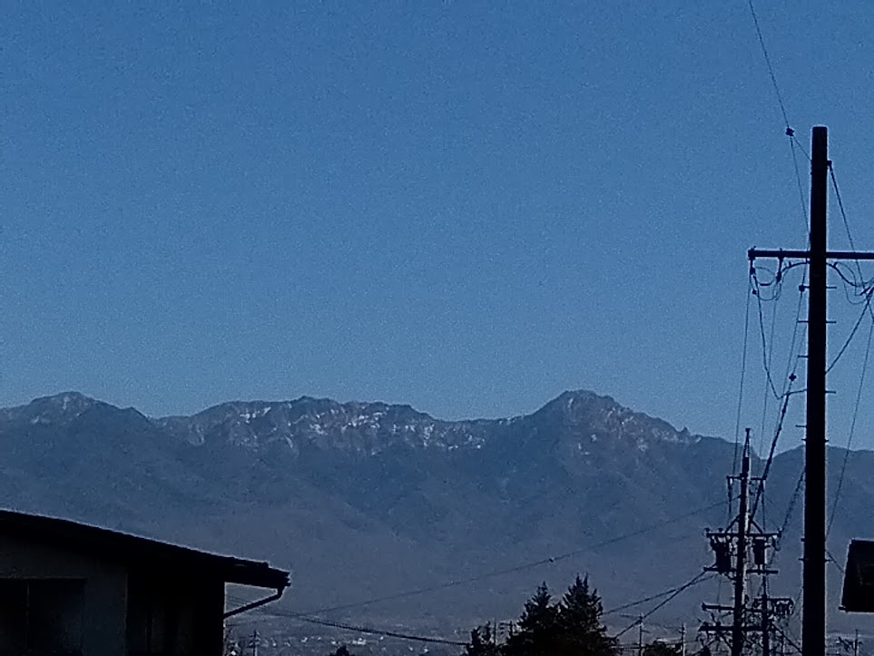 神体山からの景色