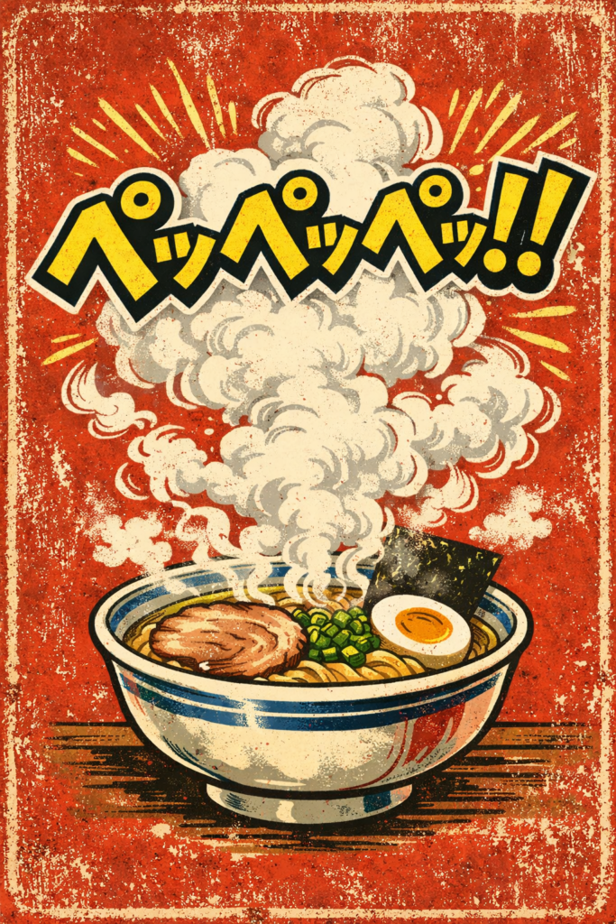 ドドド塩辛いラーメン